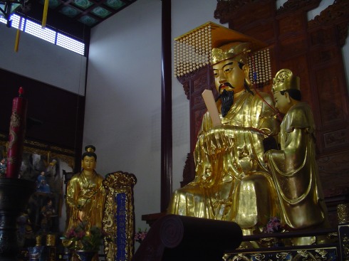 Unutrašnjost taoističkog hrama